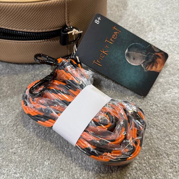Loungefly NWT Trick or Treat Sam Lollipop Crossbody Bag Pumpkin Halloween Orange - Picture 7 of 16